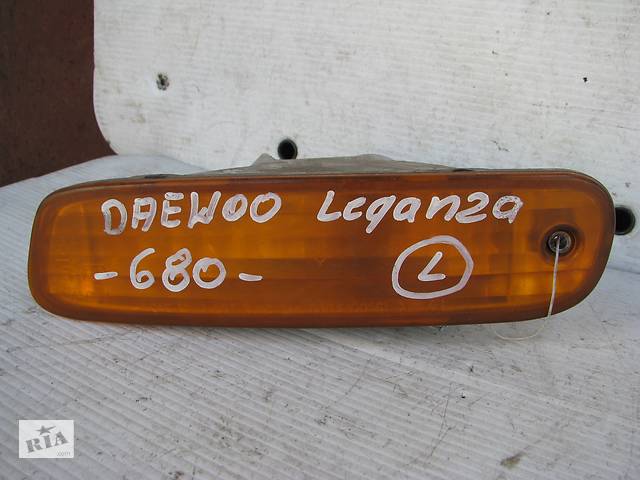 Б/у поворотник в бамп. л Daewoo Leganza, 0303-000837, 0303-100561 -арт№6479-