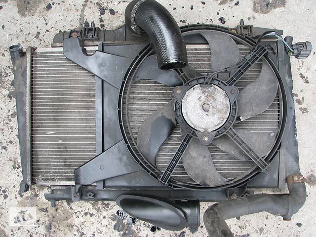 Б/у вентилятор радиатора Mitsubishi Carisma DA5A 1.9DI-D F9Q1 5дв хб 2000-2004, ETP9345 -арт№8477-