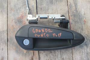Б/у ручка двери наружная передняя правая для Fiat Grande Punto, 2005-2018, 735470864
