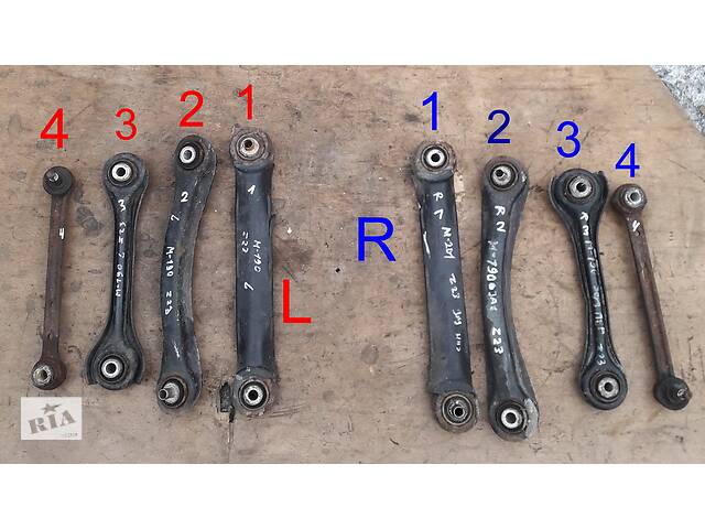 Б/у рычаг для Mercedes 190 цена за штуку, весь комплект 1600