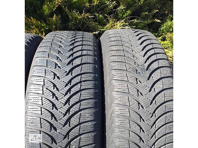 *Шини зимові 205/55/16 Michelin Alpin A4  2x7,5-7mm протектор скати резина гума