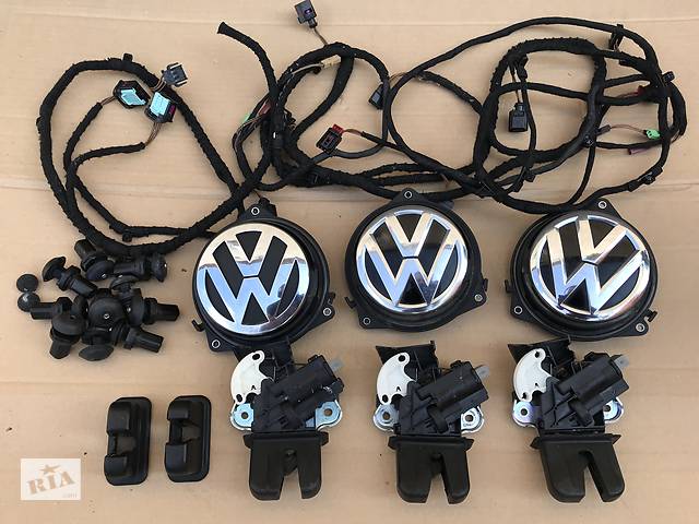 Б/у замок крышки багажника для Volkswagen Passat CC B6 B7 Jetta Audi A4 B8 A5 A6 A8 4F5827505D замок