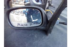 Б/у зеркало боковое левое для Nissan Micra К-11 механика