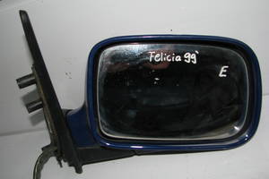 Б/у зеркало эл. л/п с подогр. Skoda Felicia, 6U1857501B, 6U1857502B -арт№8320-