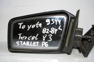 Б/у зеркало л Toyota Starlet P6 1982-1984, MURAKAMI 1120 -арт№9344-