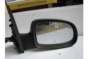 Б/у зеркало мех. п Opel Corsa C 2000-2006, 24420304 -арт№8183-