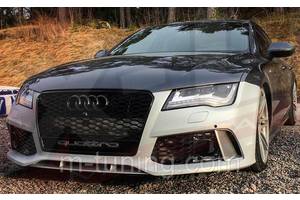 Передний бампер Audi A7 тюнинг (10-15) обвес стиль RS7