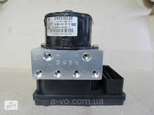 Блок ABS для Mercedes SLK 350 R171, A0345455932, A0054310112, 10.0925-1545.3, 10.0204-0420.4