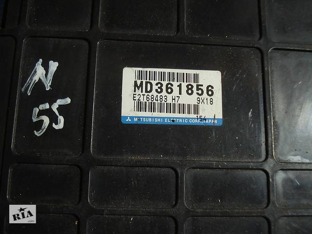 Блок управления двигателем MD361856 на Mitsubishi Carisma 1.6I 2002 года. код N55