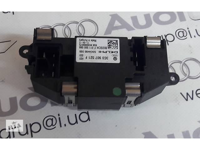 Блок управления печкой/климатконтролем резистор печки 3C0907521F, 3C0907521G для Audi Q7 2010-2015