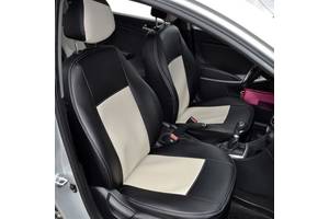 Чехлы на сиденья Toyota RAV4 2012-2018 из Экокожи (Союз-Авто)
