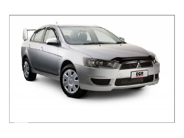 Дефлекторы окон Mitsubishi Lancer X (92460030B)