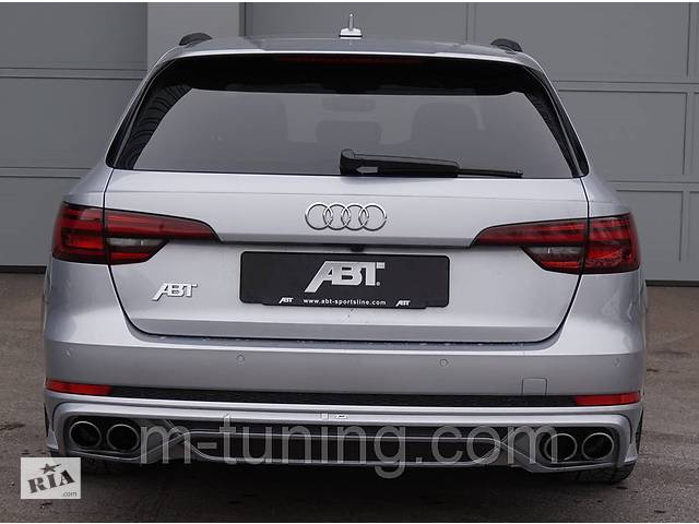 Диффузор Audi A4 B9 тюнинг обвес стиль ABT Ауди А4 В9