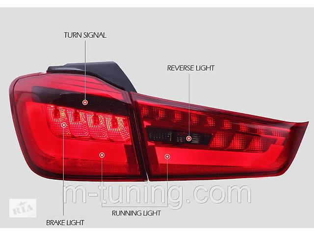 Фонари Mitsubishi ASX тюнинг Led оптика - Фото 6