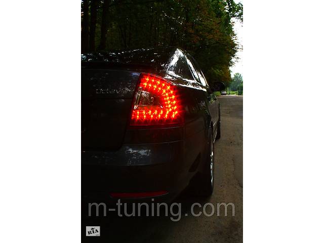 Фонари Skoda Octavia A5 тюнинг Led оптика - Фото 6