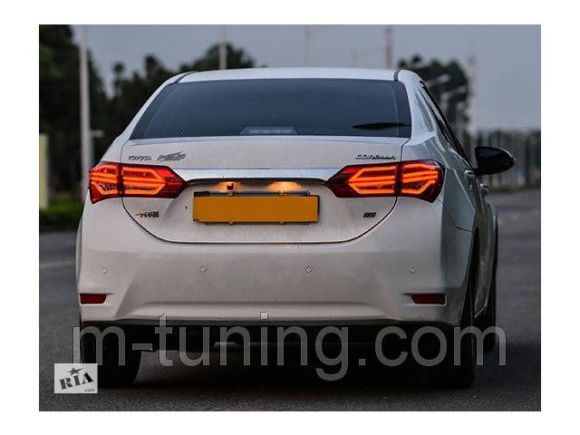 Фонари Toyota Corolla E170 тюнинг Led оптика - Фото 3