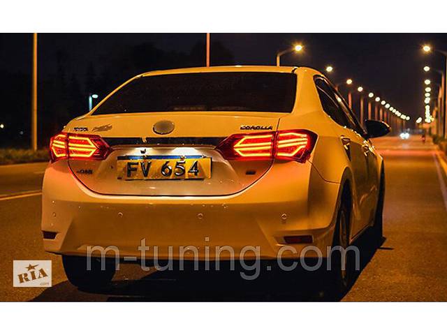 Фонари Toyota Corolla E170 тюнинг Led оптика - Фото 4