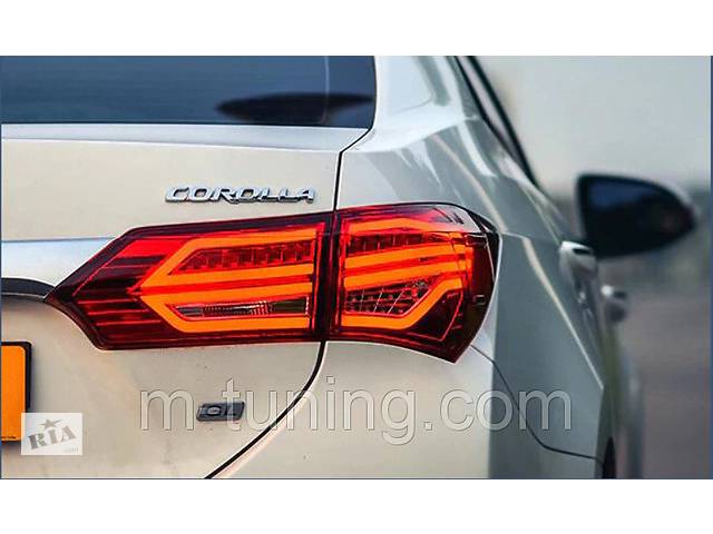 Фонари Toyota Corolla E170 тюнинг Led оптика - Фото 1