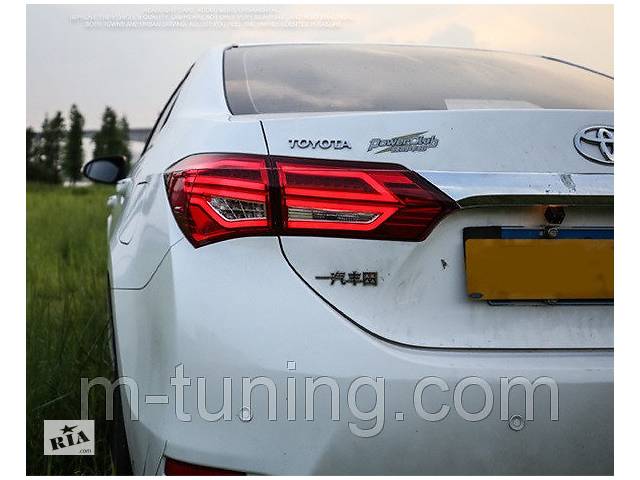 Фонари Toyota Corolla E170 тюнинг Led оптика - Фото 8