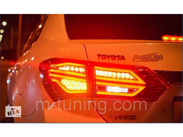 Фонари Toyota Corolla E170 тюнинг Led оптика - Фото 9