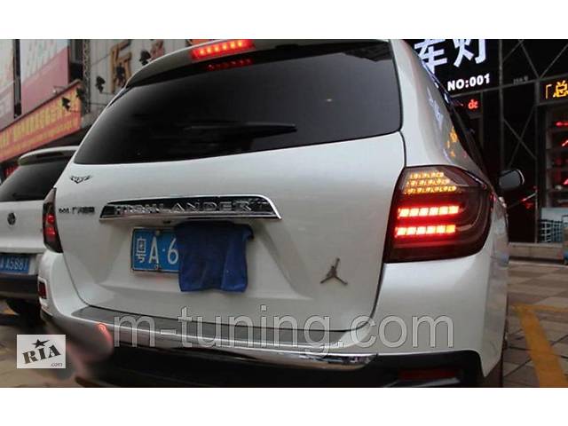 Фонари Toyota Highlander 40 тюнинг Led оптика - Фото 9