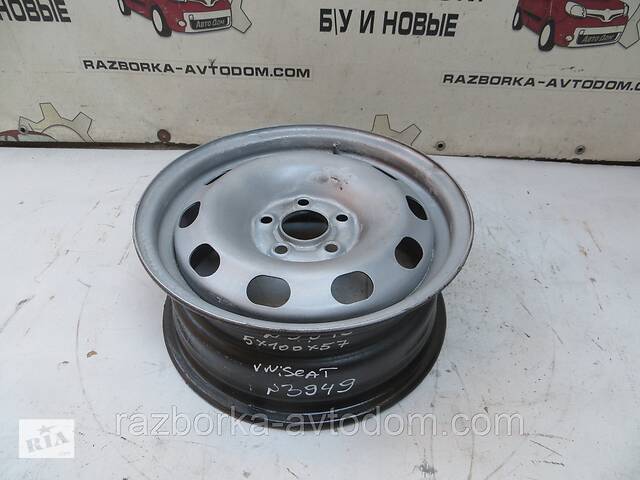 Диск колесный R14 6Jx14 5x100x57 ET38 VW Golf , Bora, SKODA OCTAVIA OE:1j0601027N