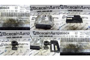 Электронный блок управления (ЭБУ) комплект Opel Vivaro 2.5 dci (2000-2014) 8200635663 8200833387 0281013364