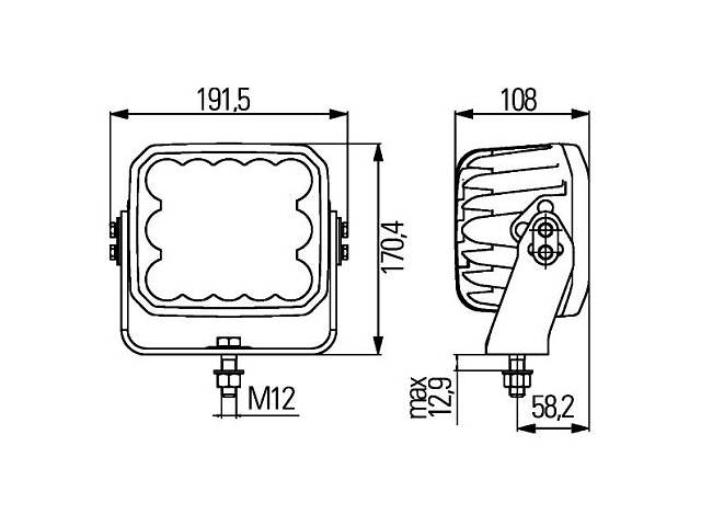 Элемент оптики авто Hella 1GB 996 194-031