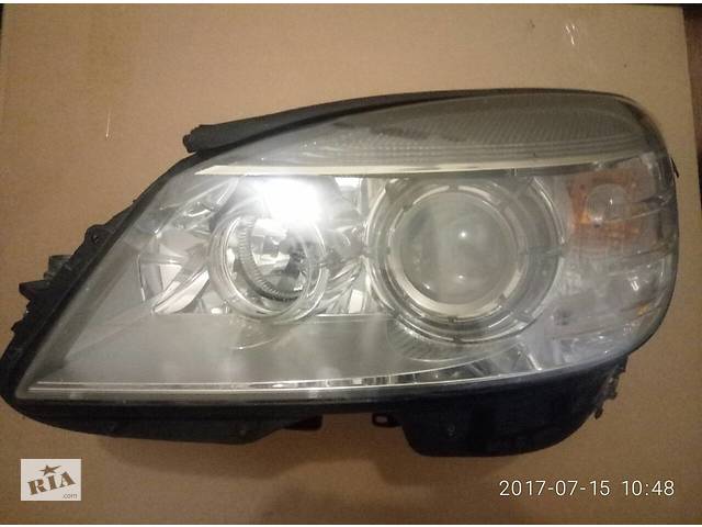 Фара основная левая, ксенон Mercedes w204 07-14 - Фото 4