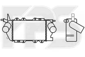 Інтеркулер OPEL VECTRA B 2.0D/2.2D 06.97-07.03 (NRF) ( FP 52 T13)