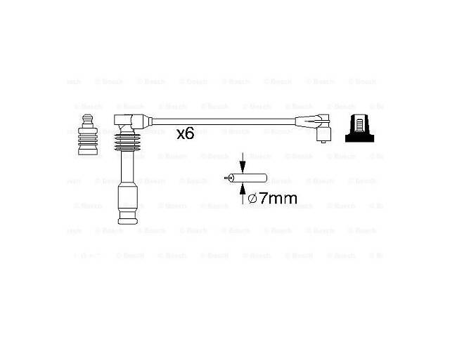 Комплект кабелей зажигания OPEL SINTRA (APV) / OPEL OMEGA B (V94) 1993-2005 г.