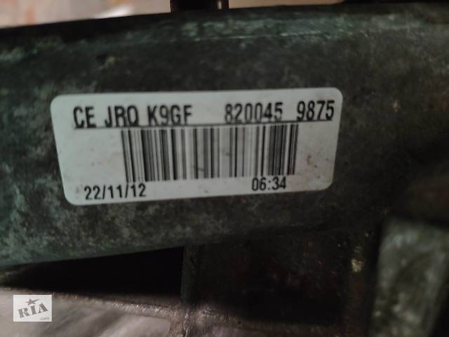 Коробка передач K9GF Renault Scenic, Megane. 1.5 DCI КПП 8200459875.