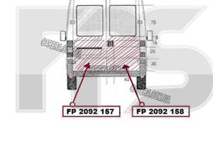 Левая ремонтная часть PEUGEOT BOXER (1994-2002)