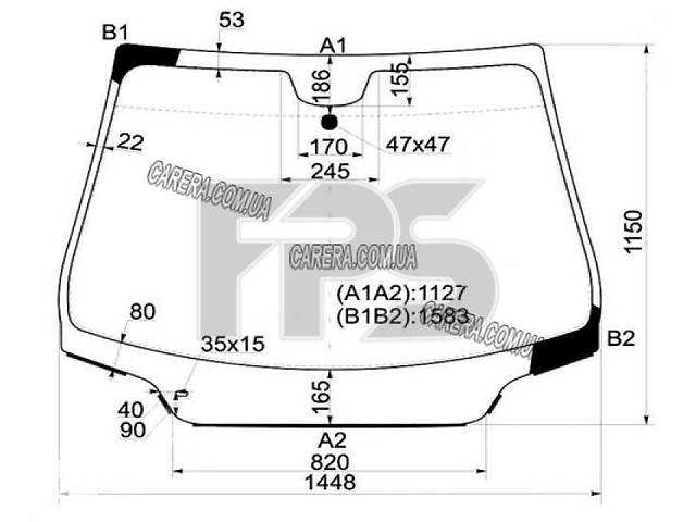 Лобовое стекло CITROEN C4 HB 10-