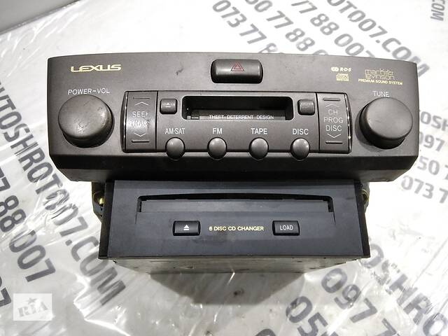 Аудиомагнитола Lexus LS 430 FX-MG9687ZT, 86120-50b80