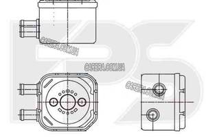 Масляный радиатор AUDI A6 C5 (1997-2005)