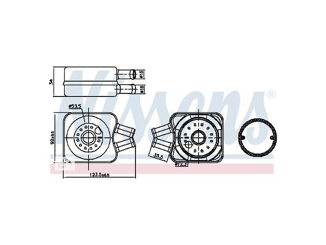 Масляный радиатор AUDI / SKODA / FORD / SEAT / VW / VOLVO