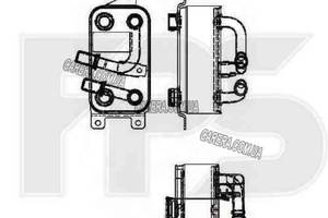 Масляный радиатор BMW 5 (E60) 03-10