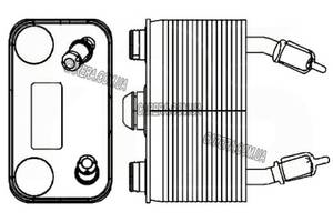 Масляный радиатор BMW X5 E53