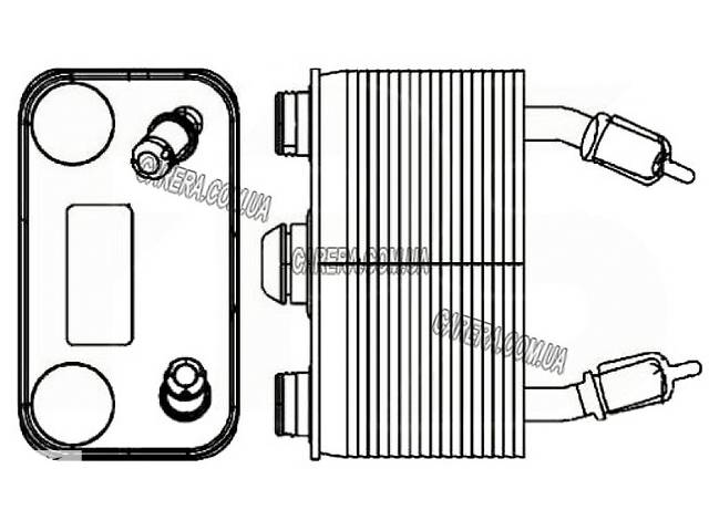 Масляный радиатор BMW X5 E53