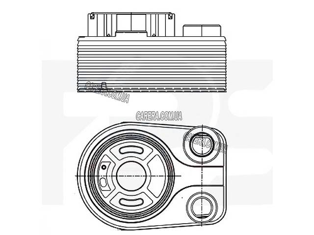 Масляный радиатор RENAULT DUSTER
