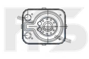 Масляный радиатор SKODA FABIA 05-