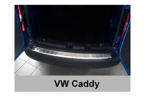 Накладка на задний бампер Volkswagen Caddy (2/35684)