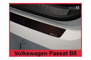 Накладка на задний бампер Volkswagen Passat B8 (2/46002)
