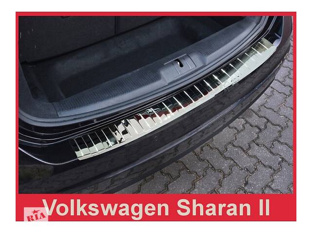 Накладка на задний бампер Volkswagen Sharan (2/38005)