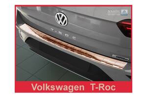 Накладка на задний бампер Volkswagen T-Roc (2/50002)