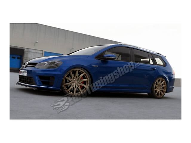 Накладка передняя Volkswagen Scirocco (VW-GO-7-R-VA-FD1)