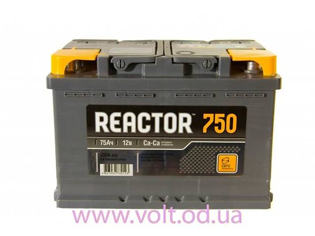 Новый аккумулятор для легкового авто Reactor. Акция!