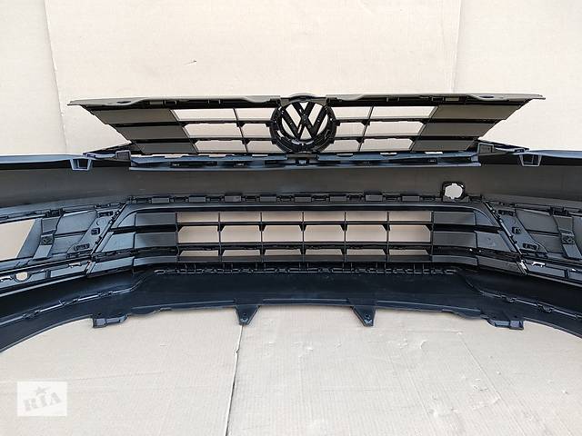 Новый бампер передний взборе с противотуманками для Volkswagen Jetta Lift 2015 - 2017 год ресталинг - Фото 25