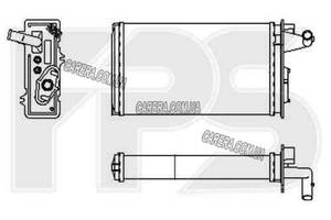 Печка FIAT TIPO 87-95
